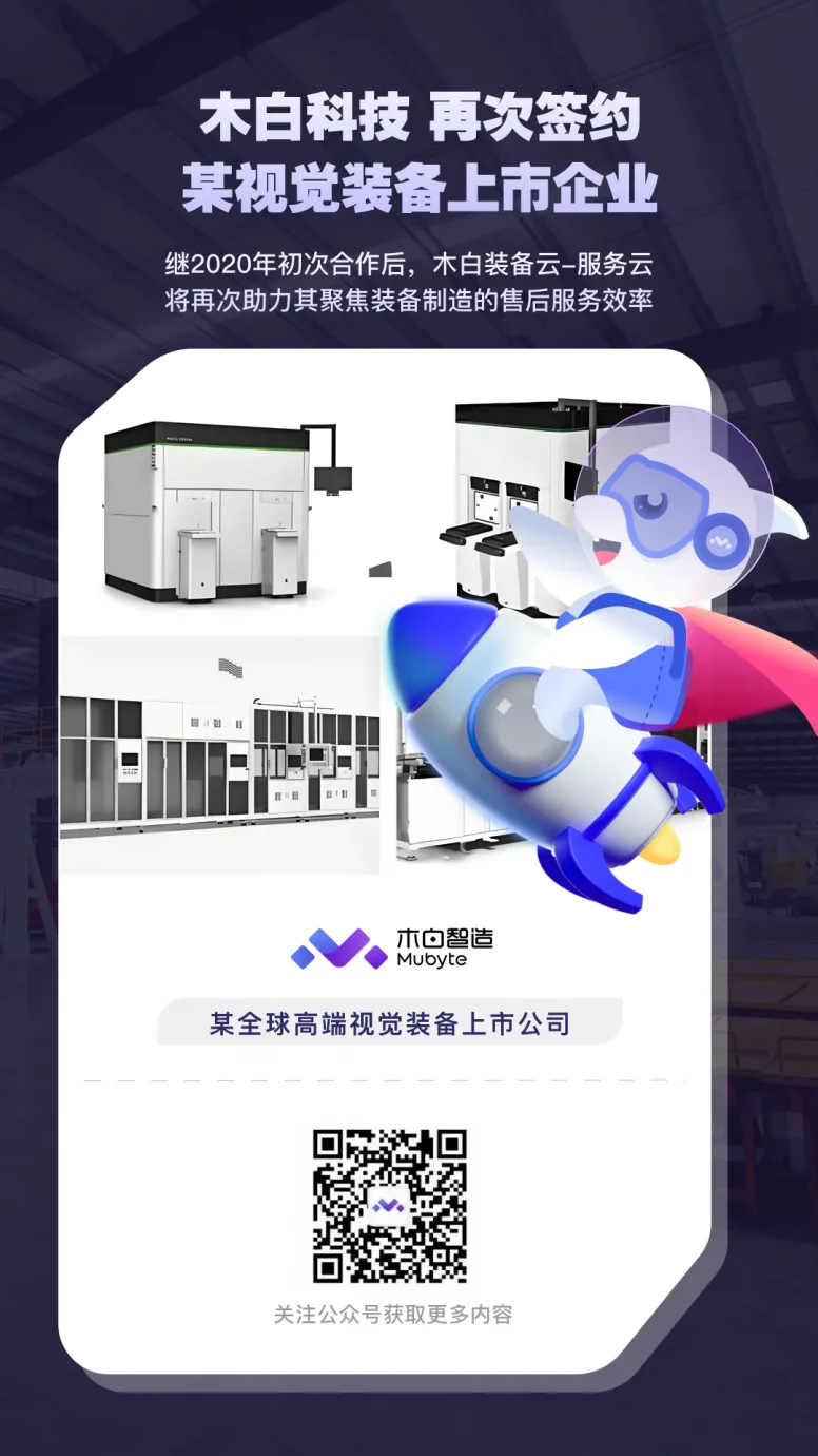 续约升级 | 这家智能装备上市公司再度携手木白装备云！